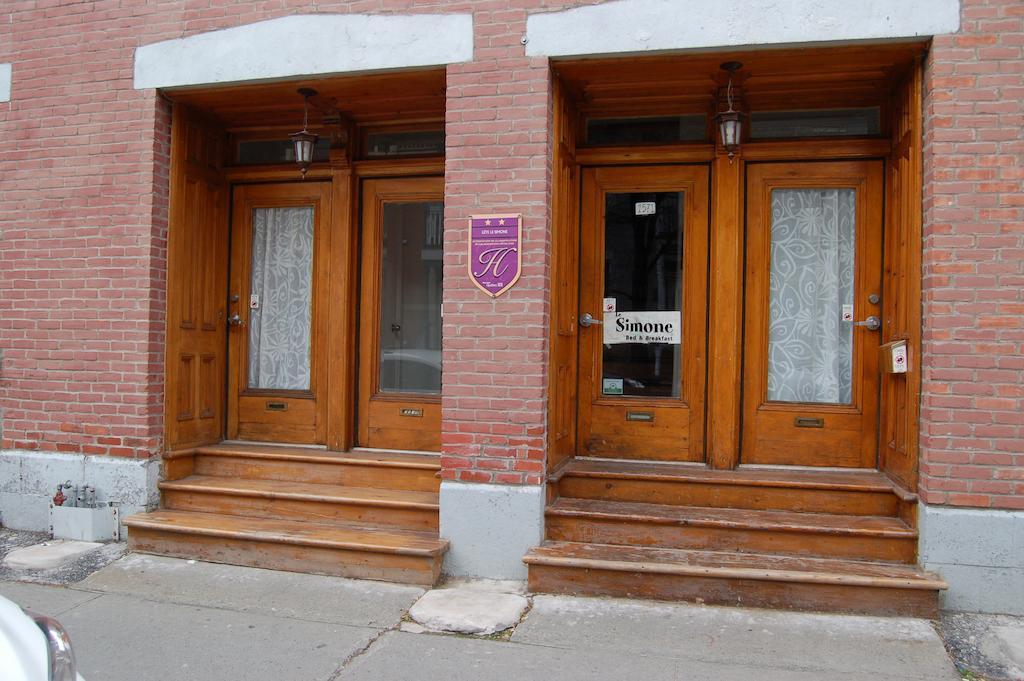 Le Simone Bed & Breakfast Montreal Exterior foto